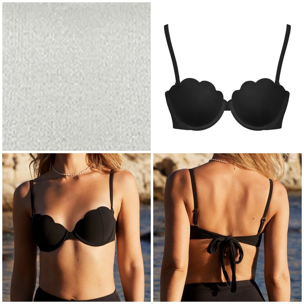 ARABELLA LONDON The Contour Bra in Silver Shimmer NWT